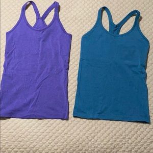 lululemon ebb to street tanks
